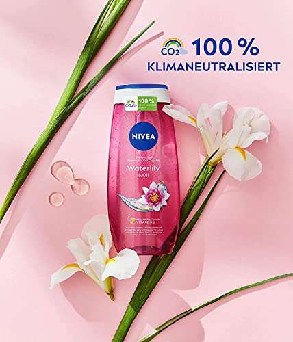 NIVEA Waterlily & Oil shower gel 250ml pH skin-neutral @Amazon.de