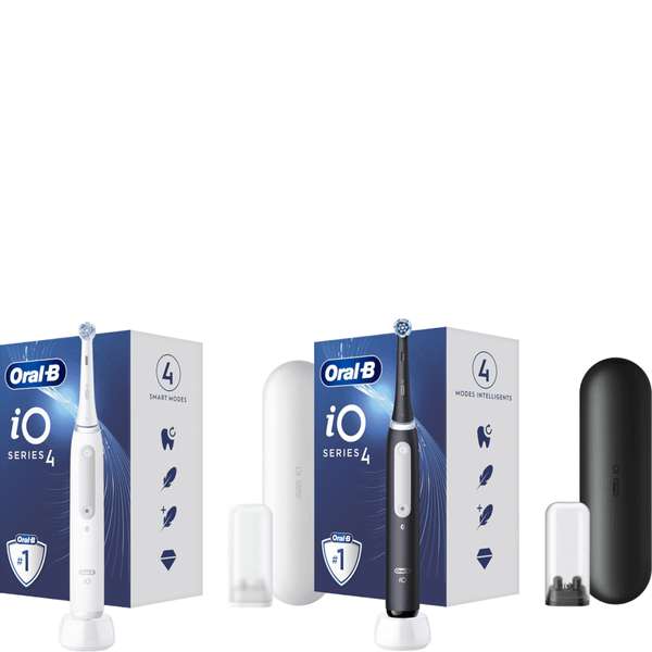 2x oralb io4 elektrische tandenborstels voor €107