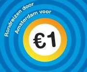 24 uurskaart GVB voor 1 euro voor Amsterdammers