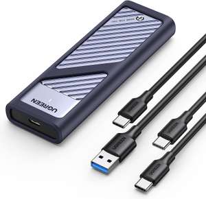 UGREEN USB M2 SSD-adapter - 2e generatie @ Amazon NL