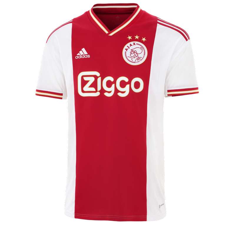 Ajax wedstrijdshirt met 35 procent korting en gratis bedrukking
