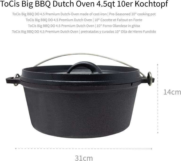 Dutch oven 3.7 liter