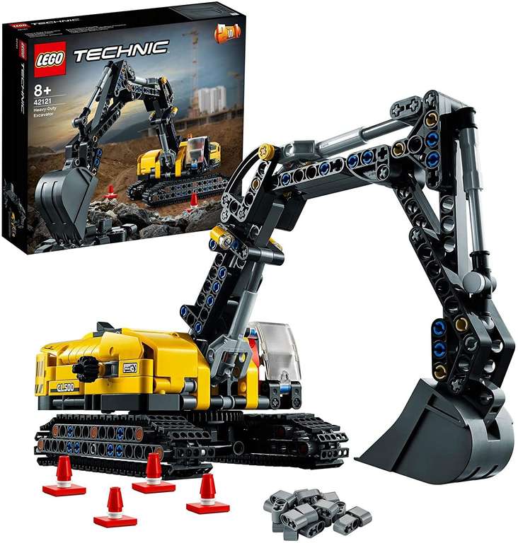 LEGO 42121 Technic Heavy Excavator to Tractor 2 in 1