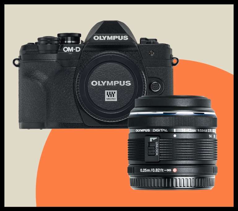 Olympus E‑M10 Mark IV camera body zwart + M.Zuiko 14‑42mm IIR lens voor €699 @ OM System