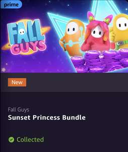 Fall Guys Sunset Princess Bundle Amazon Prime