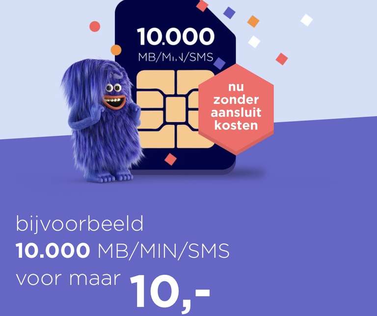 Hollandsnieuwe 10.000mb/min/sms