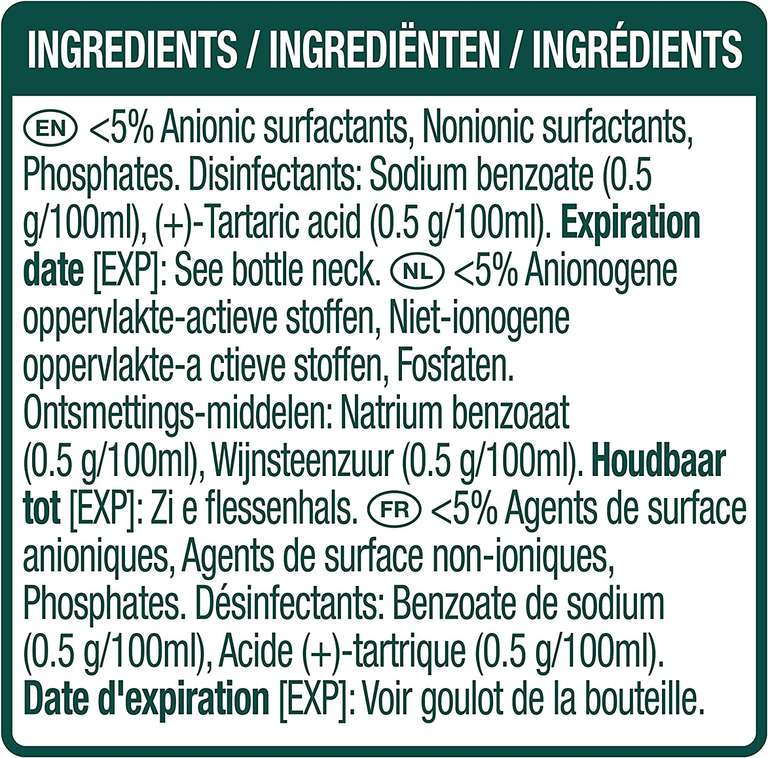 Cif Disinfect & Shine Original Desinfectie Spray - 6 x 500 ml (€1,35 per stuk) @ Amazon.nl