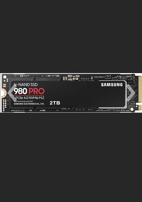 Samsung 980 Pro 2 TB ( zonder heatsink) voor 209.99