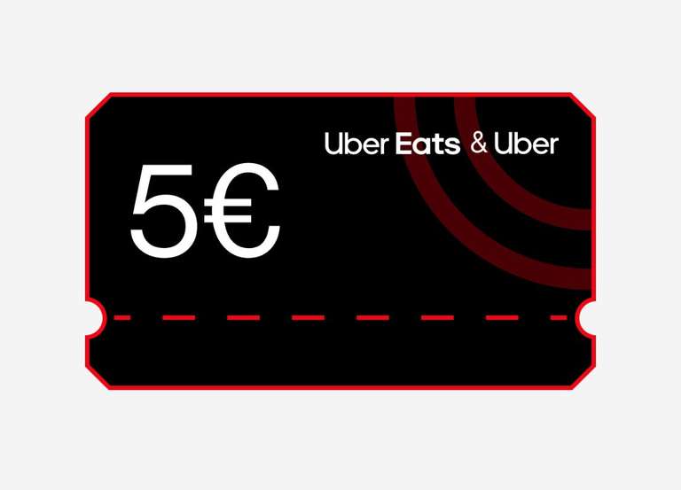 Gratis €5 UberEats & Uber voucher bij inlevering RedCoins (OnePlus)