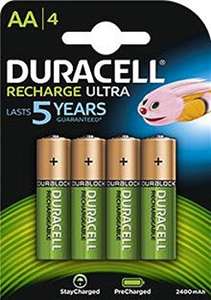 40 Duracell AA Oplaadbare Batterijen 46€ [Amazon.it]