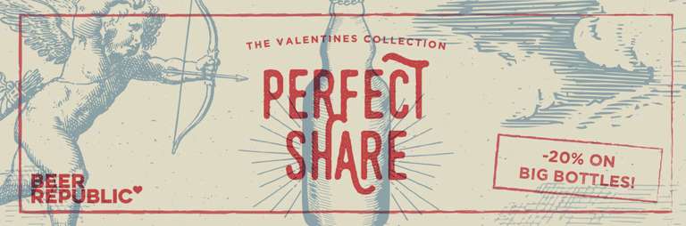 Beer Republic - The Valentines Collection - 20% korting op grote flessen