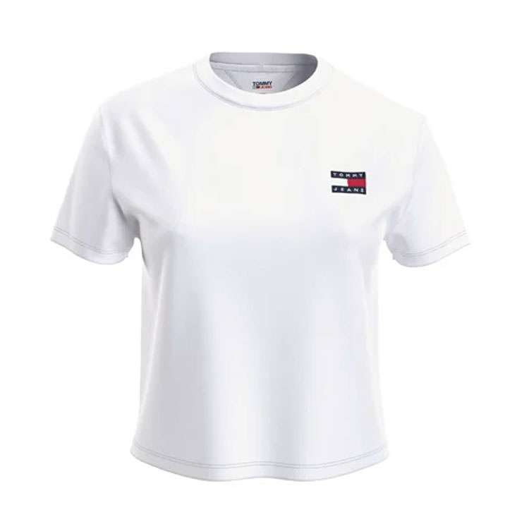 Tommy Hilfiger badge tee white