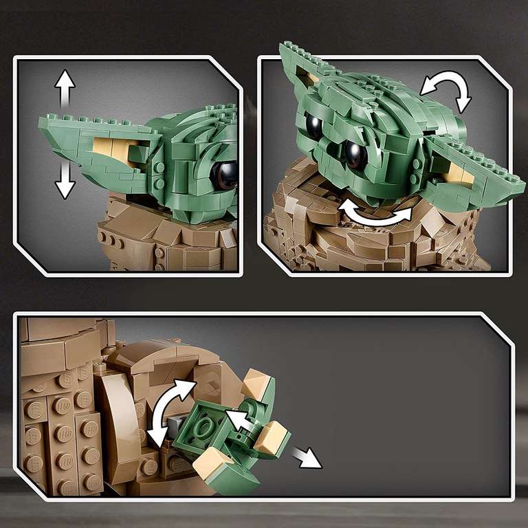 [Amazon.nl / bol.com] LEGO 75318 Star Wars Het Kind, Bouwbare Collectible Figuur van Baby Yoda