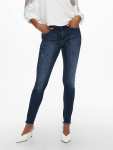Only dames jeans Onlblush Life Mid Sk Ank Raw Rea811 Noos
