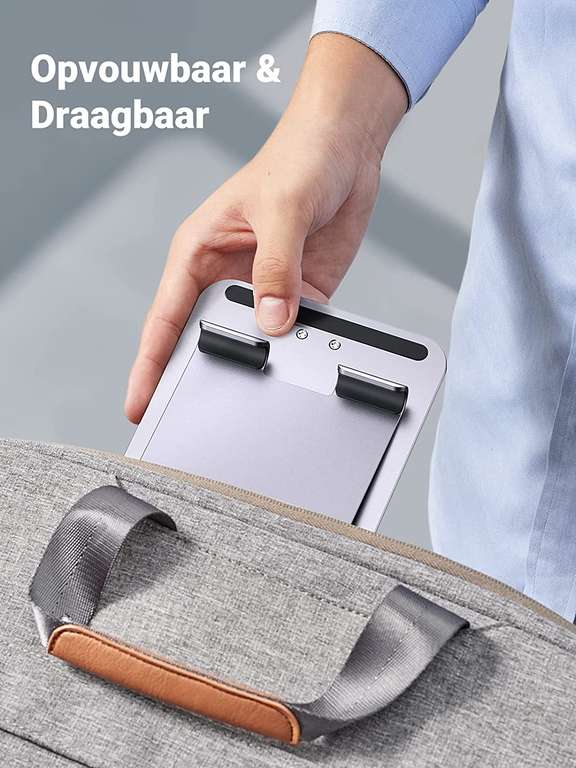UGREEN Verstelbare aluminium tablet standaard (tot 12,9 inch) voor €26,39 @ Amazon.nl