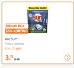 [Bonus Box AH] Alle sun 65% korting