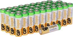 40 stuks AA GP Super alkaline batterijen