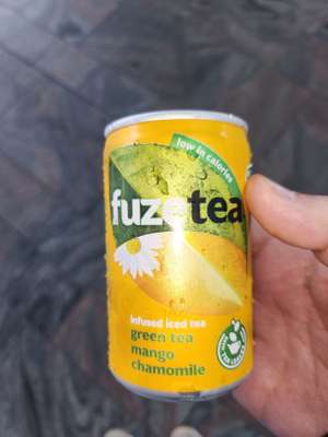 Gratis blikje fuze tea (+15ct)