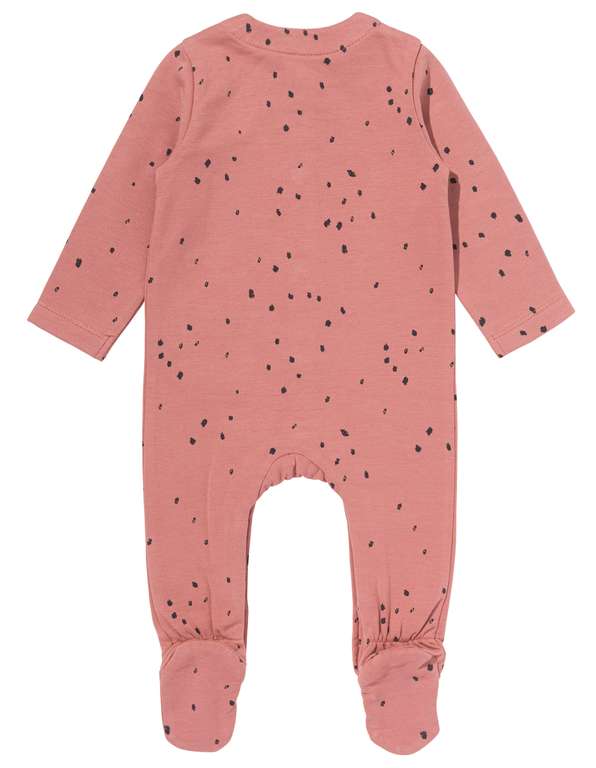 Newborn jumpsuit roze voor €5 (was €17) @ HEMA