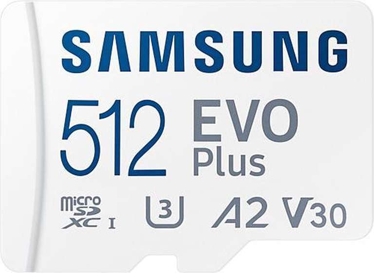 Samsung EVO Plus MicroSDXC 512 GB - versie 2021)