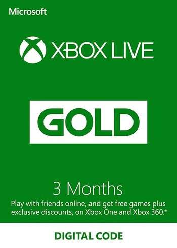 Xbox Live Gold 3 maanden voor €7,65 @ Eneba
