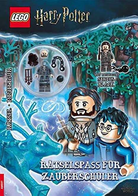 Lego Harry Potter Duits magazine met Sirius als gevangene minifiguur