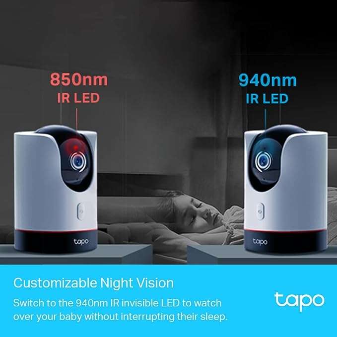 TP-Link Tapo C225 Indoor Pan Tilt WiFi Beveiligingscamera 2.5K QHD