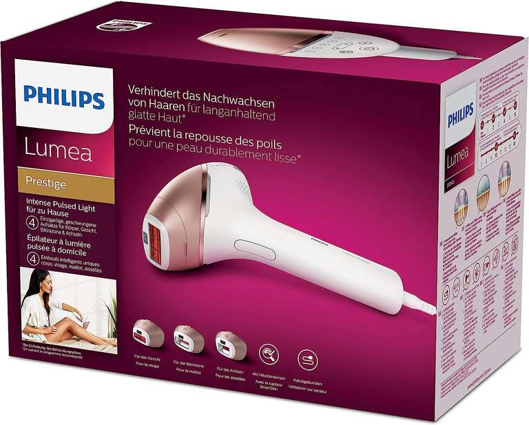 Philips Lumea IPL met 4 opzetstukken [Amazon.nl PrimeDay]