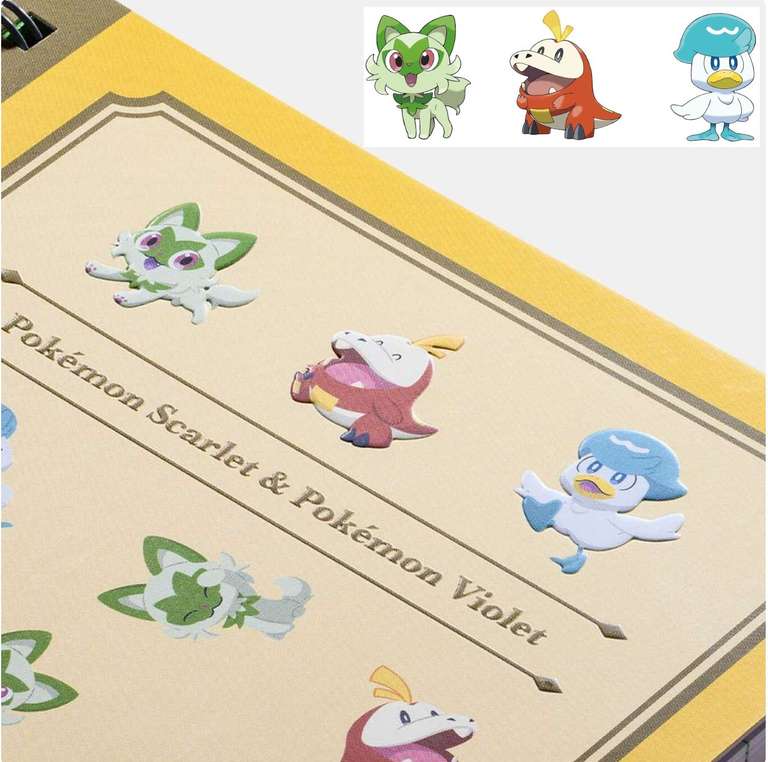 Pokémon Scarlet & Pokémon Violet notitieboek @ Nintendo voor 500 platina punten + €2,99 verzenden