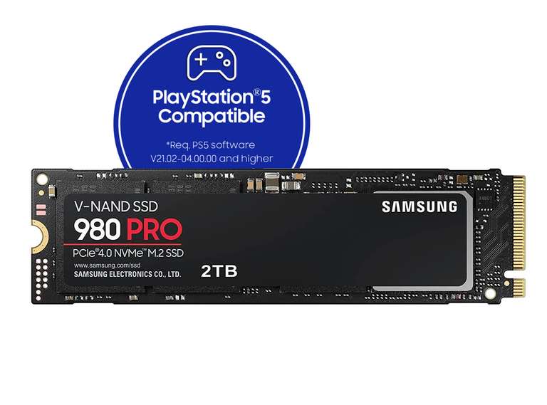 Samsung 980 Pro (zonder heatsink) 2TB Interne SSD