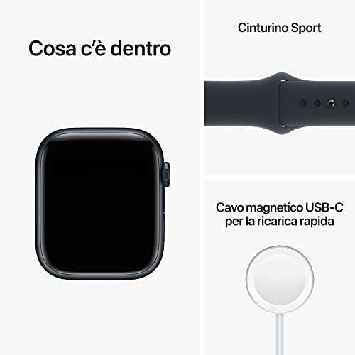 Apple Watch Series 8 (GPS, 45mm) - Midnight Aluminium