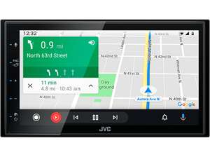 JVC KW-M560BT 2-DIN CarPlay & Android Auto autoradio (zonder DAB+)