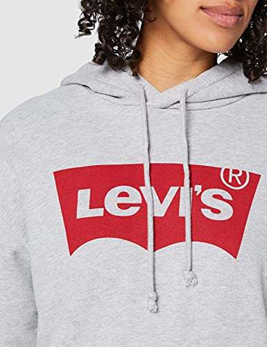 Levi’s dames hoodie grijs