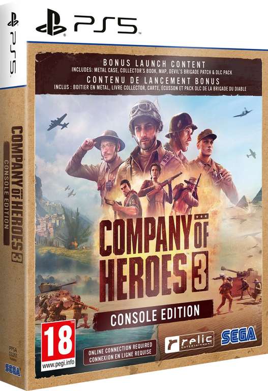 Company of Heroes 3 - Metalcase Edition (PS5) @ Coolshop