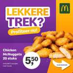 [LOKAAL(?)] 20 McNuggets voor €5,50 @ McDonald's Alkmaar Centrum (en andere filialen!)
