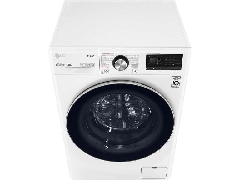 LG Wasmachine | 9 Kg | Energielabel A | F4V909P2E van €999,- naar €599,-