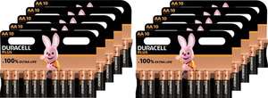 Duracell Plus Alkaline AA 120 stuks (12x 10 pack)