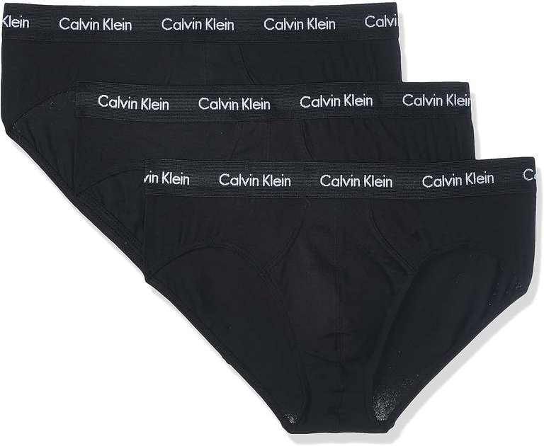 Calvin Klein Hip Brief Black (3 stuks)