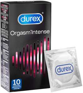 Durex Condooms Orgasm Intense - Met Ribbels - Titelend Effect - 10 Stuks