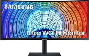 Samsung ultrawide S65U, 34 inch, VA-paneel, kromming 1000R, 100 Hz, 5 ms. USB C dock 90w