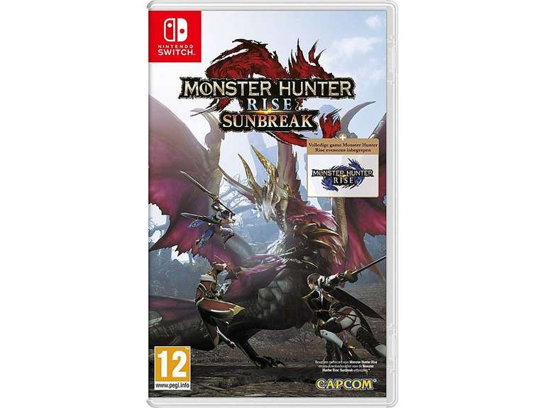 Monster Hunter Rise + Sunbreak uitbreiding voor Nintendo Switch