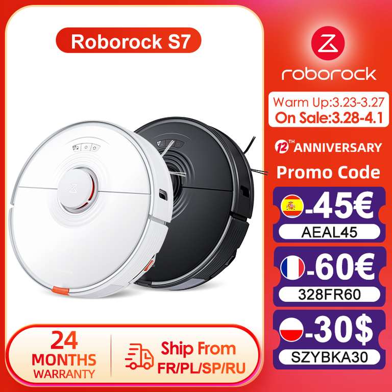 Roborock S7 robotstofzuiger incl dweilfunctie