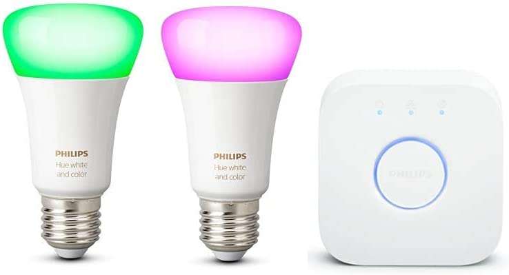 [prime] Philips Hue starter kit - white and colored light - E27 - lampen