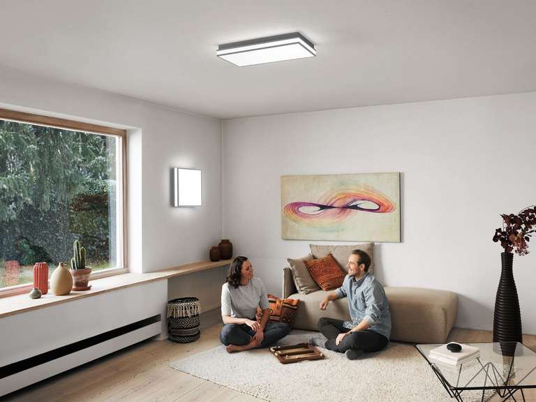 Ledvance Slim Wifi LED Paneel Orbis Magnet 42 W (45x45 cm) voor €24,95 @ iBOOD
