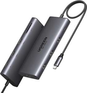 UGREEN Revodok Pro USB C 10 in 1 voor €49,99 @ Amazon NL