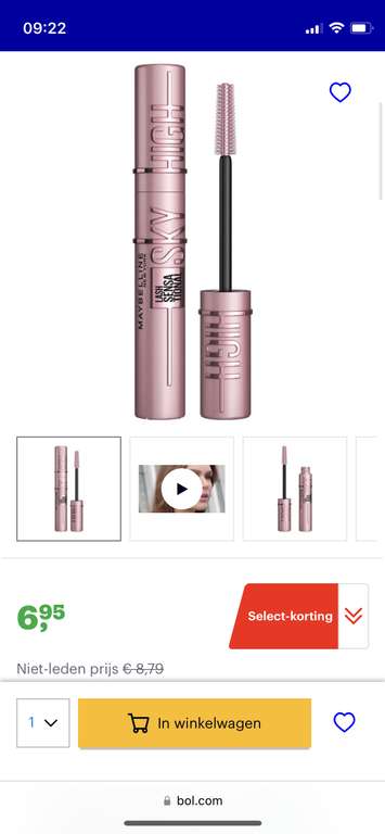 (Select deal) Maybelline Sky High