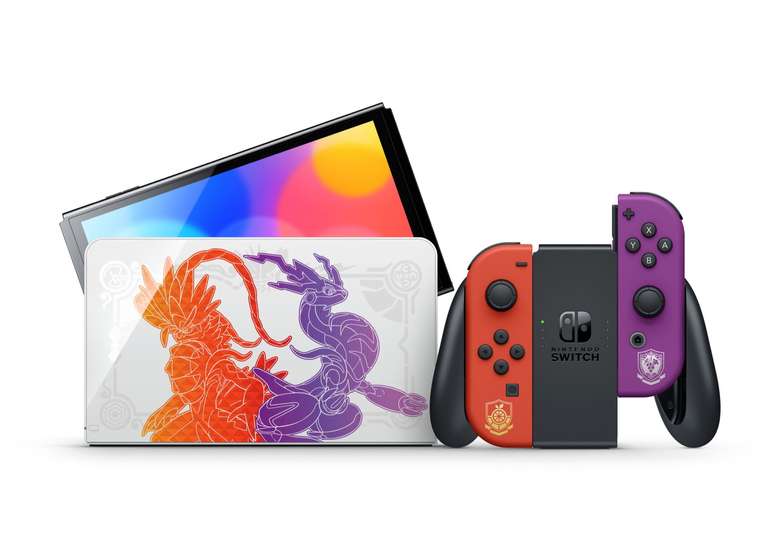 Nintendo Switch OLED Pokémon Scarlet & Violet Edition @Amazon.fr