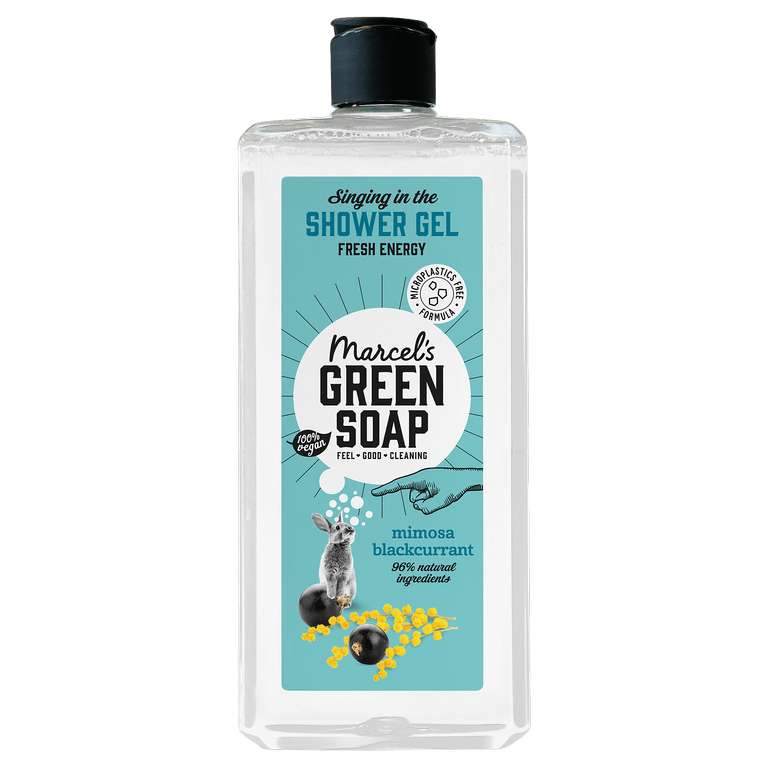 Marcel's Green Soap: 25% korting op op alle doucheproducten