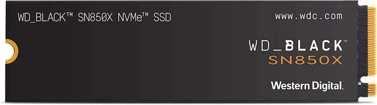 WD BLACK SN850X NVMe PCI-e 4.0 Interne SSD 2TB zonder Heatsink