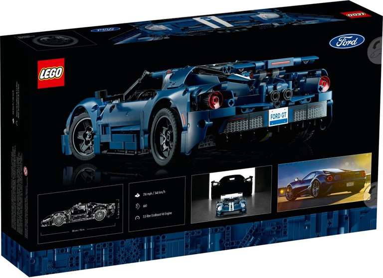 LEGO Technic 2022 Ford GT 104,99 euro + gratis Lego het Jaar van het Konijn-cadeau bij een bestelling vanaf 79,99 euro - pre-order